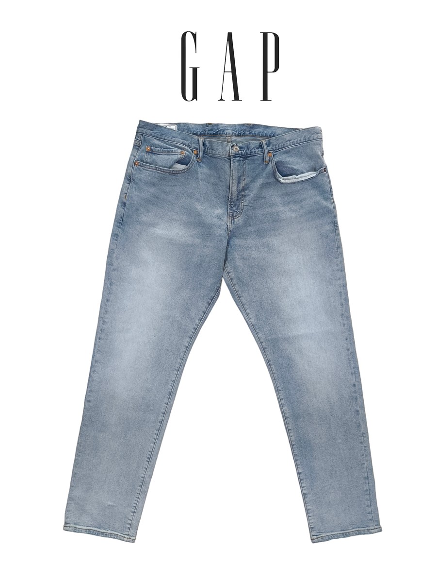 Gap jeans สียีนส์ฟอก slim  เอว38