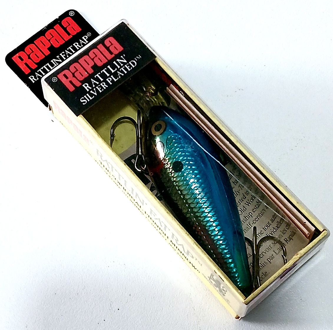 
Rapala Rattlin Fat Rap RFR-7 SB (Ireland) รุ่นเก่า หายาก เลิกผลิต


[b]ขายตัวละ 350 บาท รวมส่งค