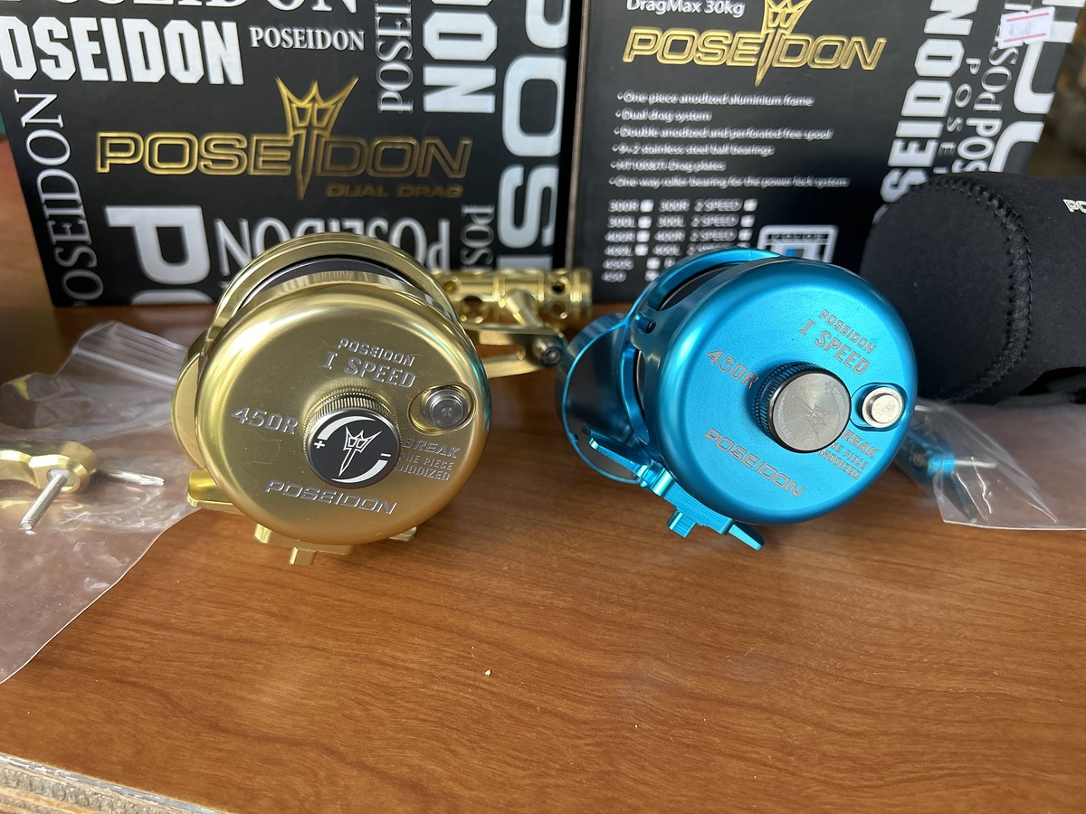 Poseidon 450R  I speed 
new in Box 
รอกสวยหมุนนิ่มราคาเบา … 
สนใจรายละเอียดเพิ่มเติมโทรสอบถามได้ค