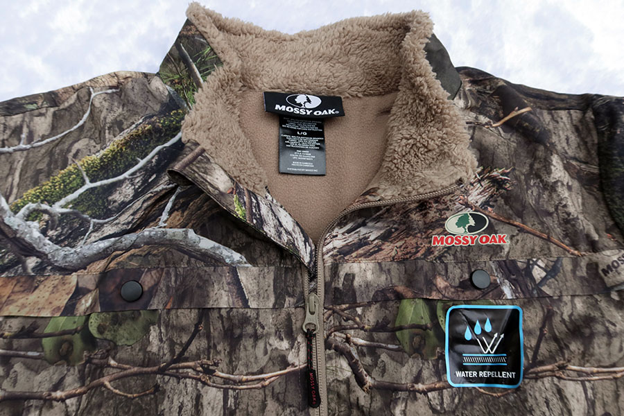 Mossy Oak Men's Fleece Lined Hunting Jacket 