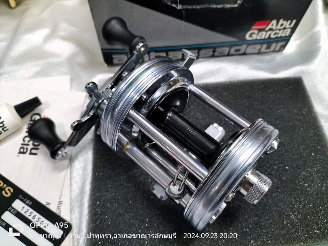 ** Abu Garcia CS rocket 6500
**รอกมือสองญี่ปุ่นสภาพสวย,การใช้งานปกติมีกล่องและอุปกรณ์,พิจารณาตามรูป