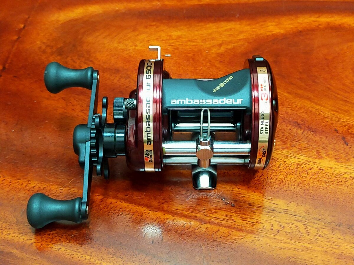 ABU GARCIA AMBASSADEUR 6500CS3 2-SPEED NO BOX 