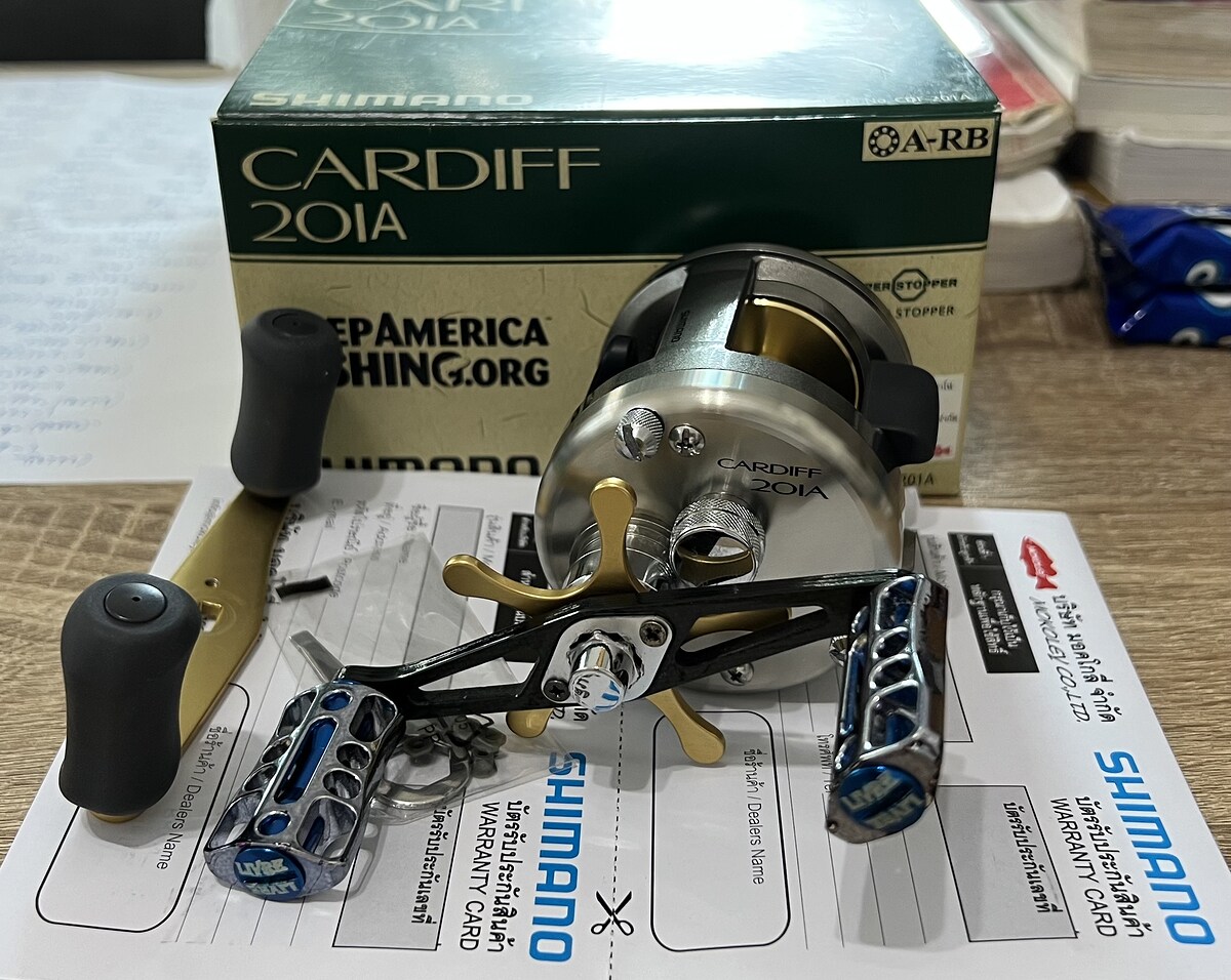 ขายรอก Shimano Cardiff 201a