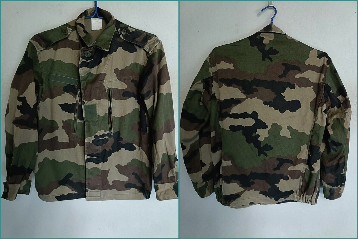 เสื้อทหารฝรั่งเศส Genuine French Army F2 Combat Jacket ผลิตปี 2000