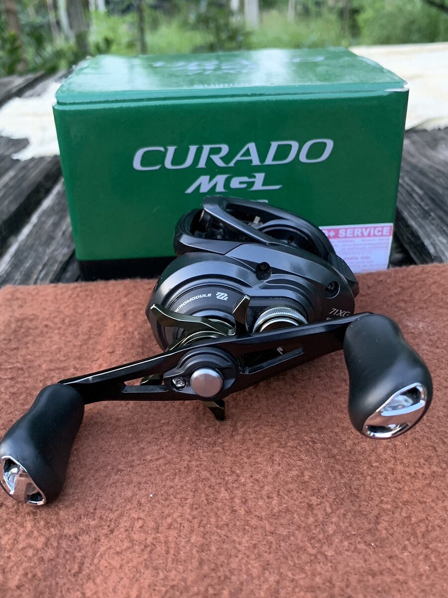 >>> Shimano curado 71xg หมุนซ้าย รอบ8 <<< 