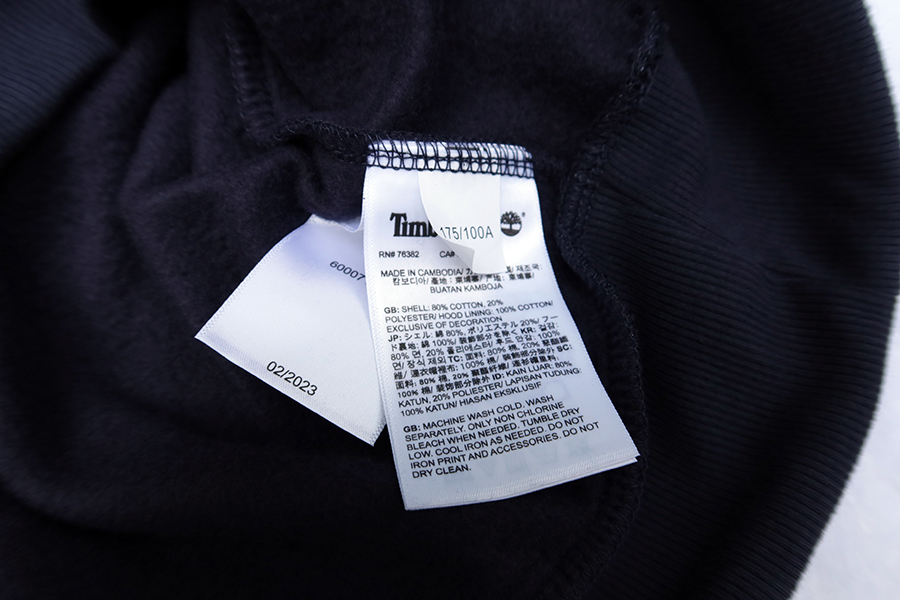 Timberland sweatshirts hoodie regular fit 