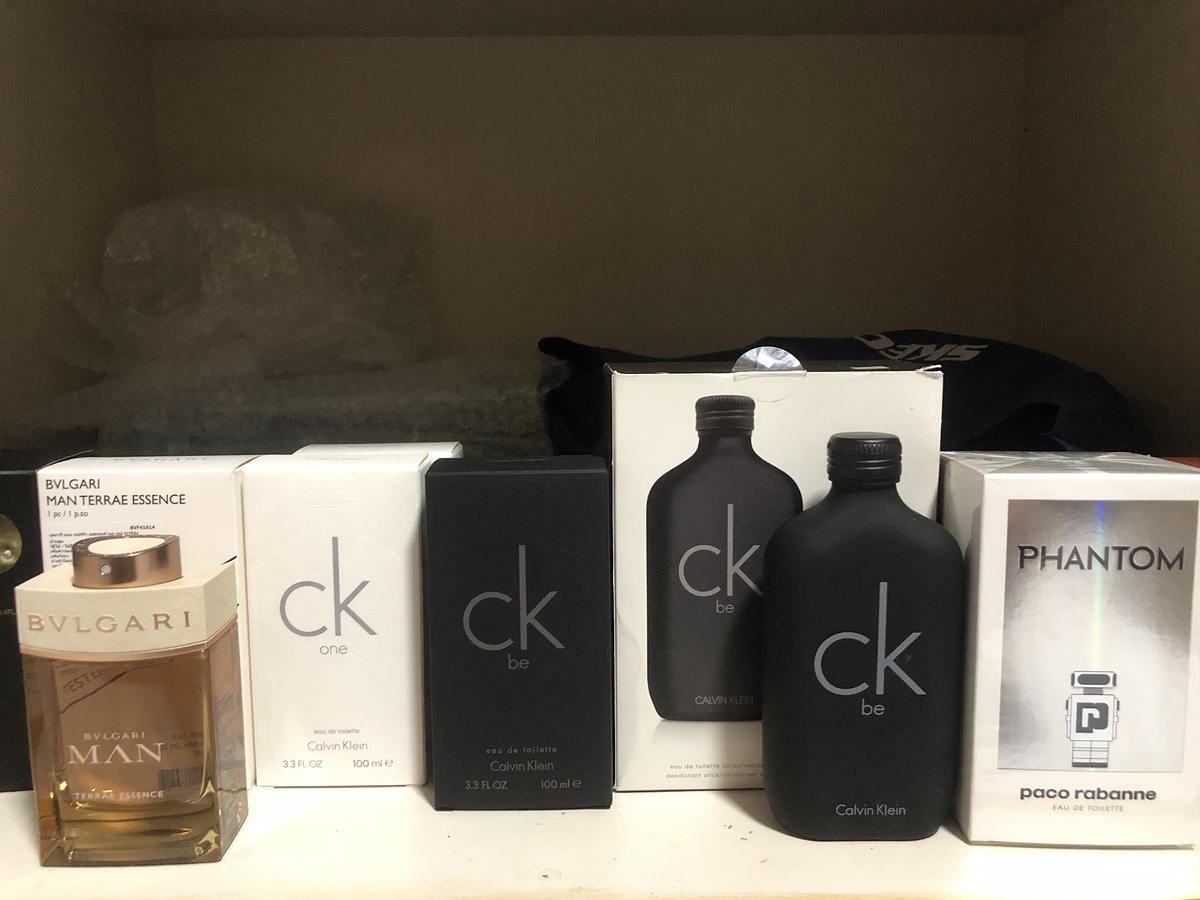 Calvin Klein.  Bvlgari  Paco rabanne