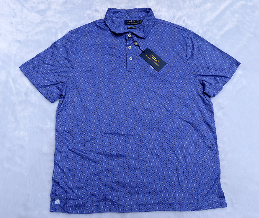 Polo Ralph Lauren custom slim fit /M/XL (42/46) เสื้อยืดปกโปโลสีสวยใหม่แท้ flash