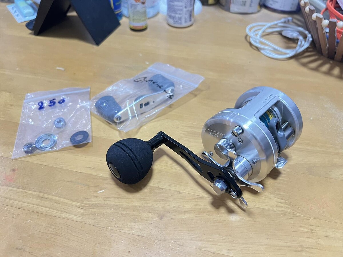 ขายรอก Shimano Calcutta 200 Modify for Micro and Light Jigging 