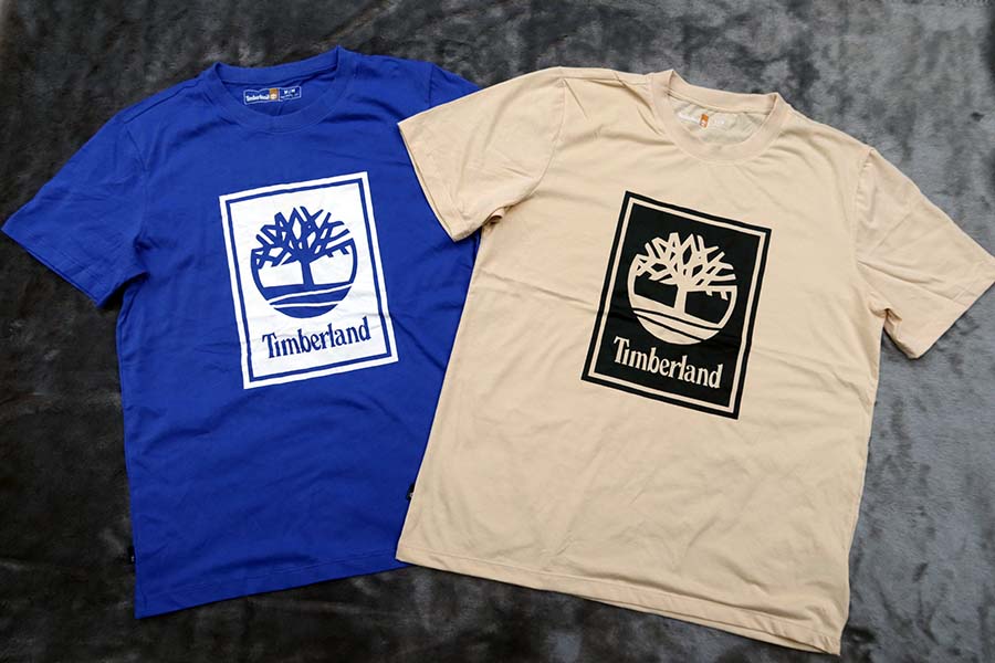 TIMBERLAND STACK LOGO T-SHIRT