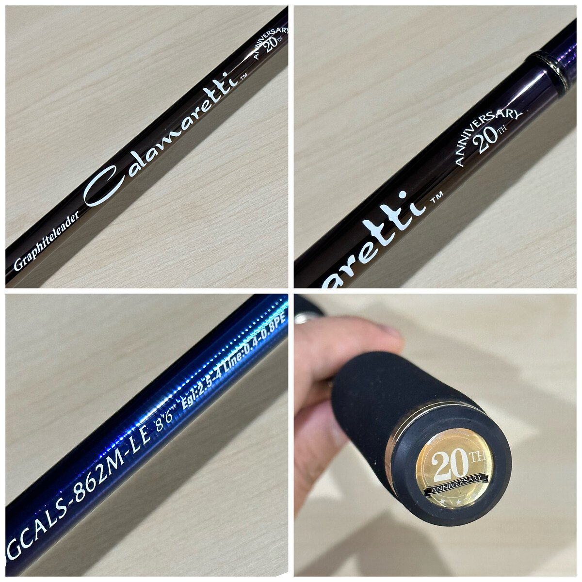  ★✅★คันตกหมึก CALAMARETTI 20th 20GCALS-862M-LE  ลดราคาจร้าาาา