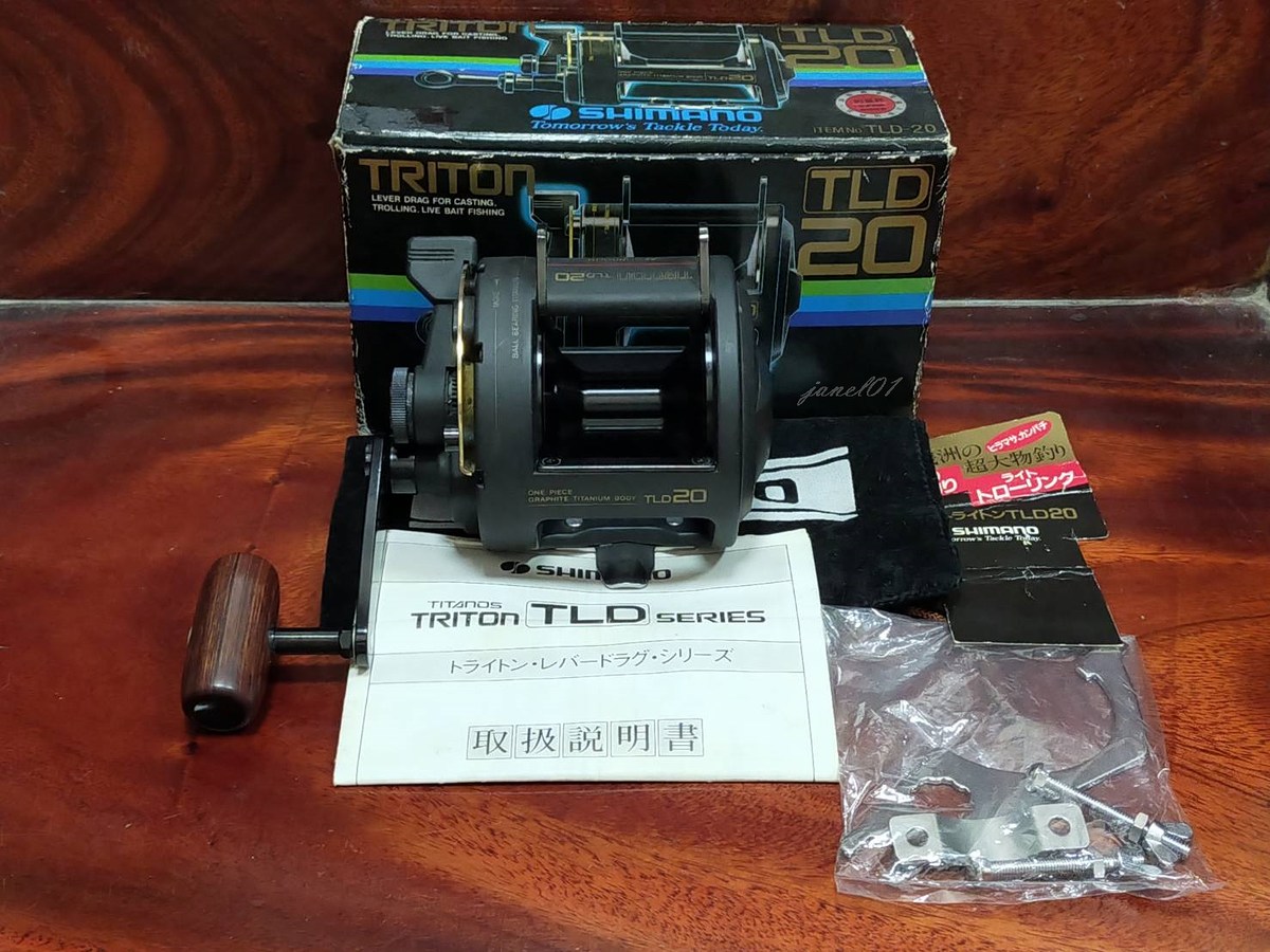 SHIMANO TRITON TLD 20 MADE IN JAPAN