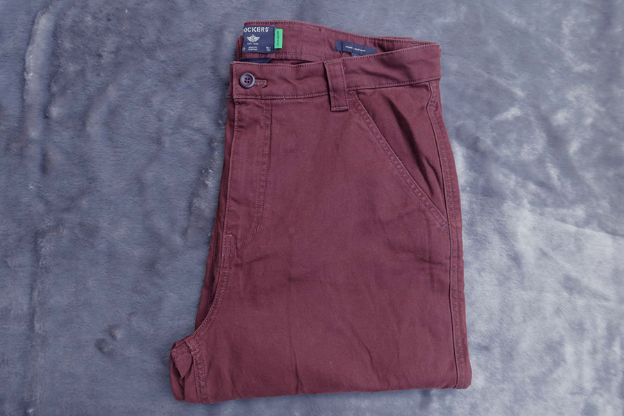 DOCKERS Straight /w.34 กางเกงขายาว 4 กระเป๋าผ้ายืดได้สวยใหม่แท้ ราคารวมส่ง flash