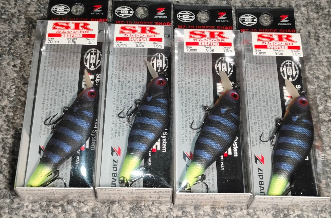  
[b]
Zipbaits Khamsin 70SR

งานกะพง งานวัง แจร่มๆ 

สีเด็ด สวยๆ ใหม่ๆ ปล่อย ******ปิด*****
[