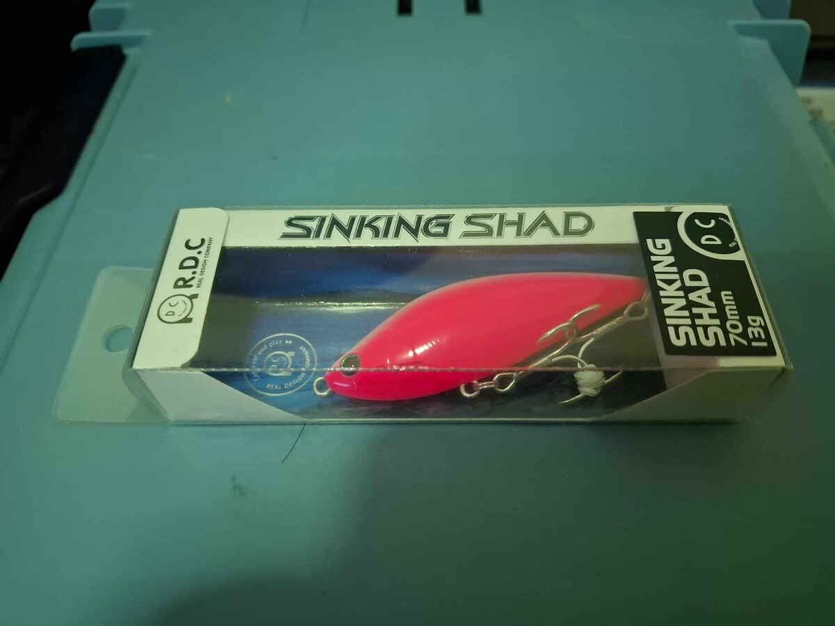 เหยื่อ SINKING SHAD 13g No.20 ของใหม่ 1ตัว