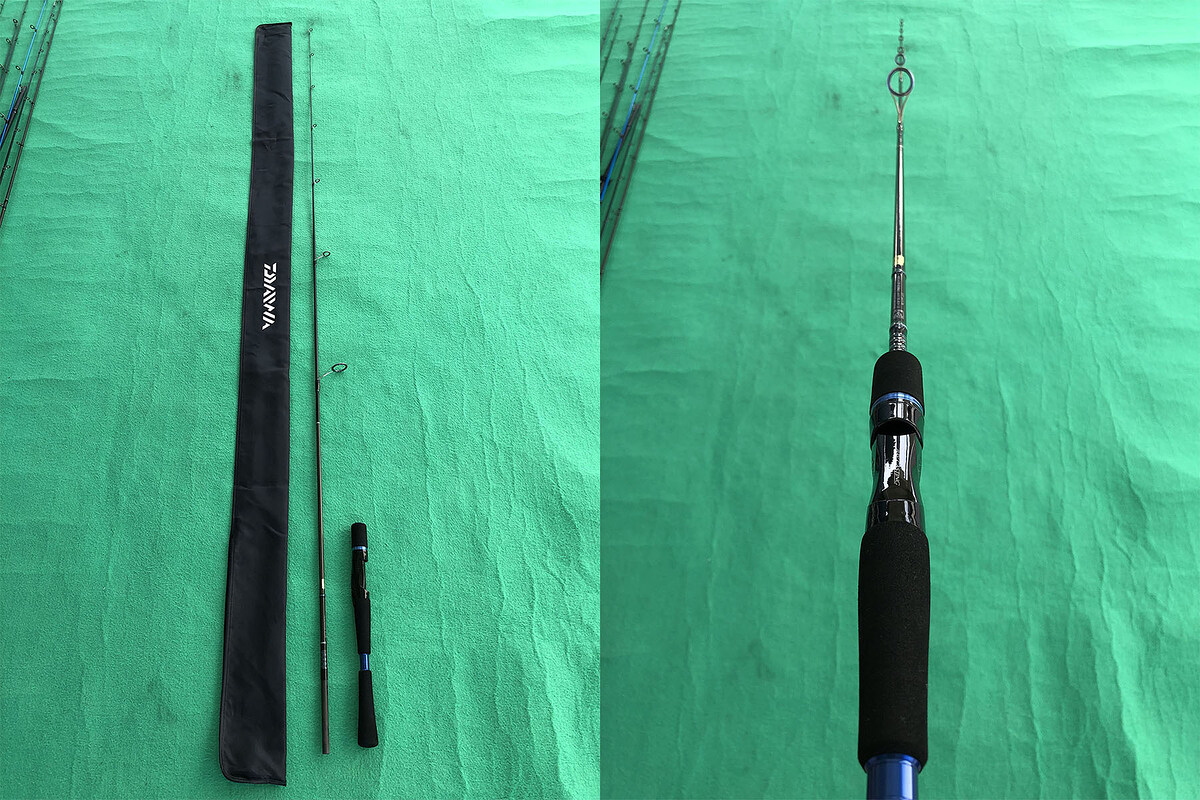 9. Daiwa Saltist BC 65MLS คัน 2 ท่อนต่อโคนยาว 6'5" Lure Wt: 5-28g , Line Wt: 8-12lb คันสวยใหม่มาก พร