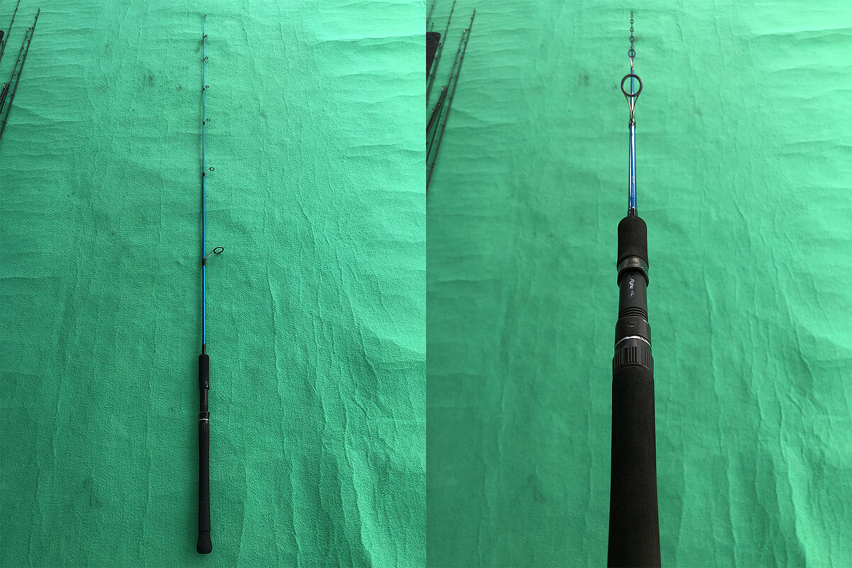 10. Ripple Fisher Apis 68M คัน 1 ท่อนยาว 6'8'' Lure Max: 20g , Line Max: 12lb แบลงค์คันสวยริ้วรอยน้อ