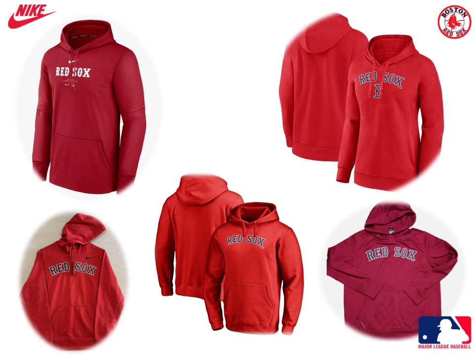 1 ตัว รอบอก 54” เสื้อฮู้ด Nike Boston Red Sox MLB Baseball Red Hoodie 