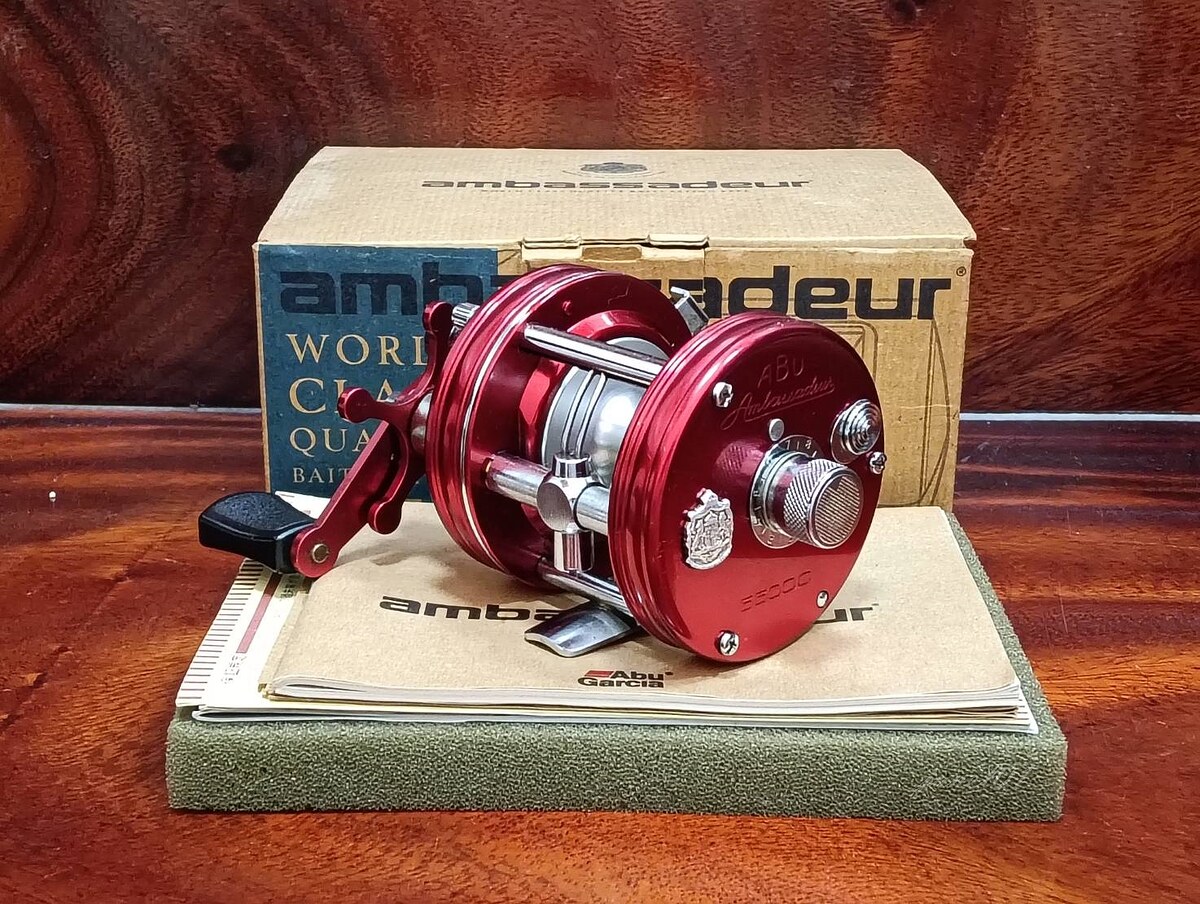 ABU GARCIA AMBASSADEUR 5500 C CLASSIC RED 