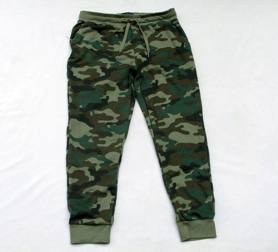 Angelo Litrico Jogger /M กางเกงขายาวเอวยางยืดลายพรางทรงสวยใหม่แท้ รวมส่ง Flash