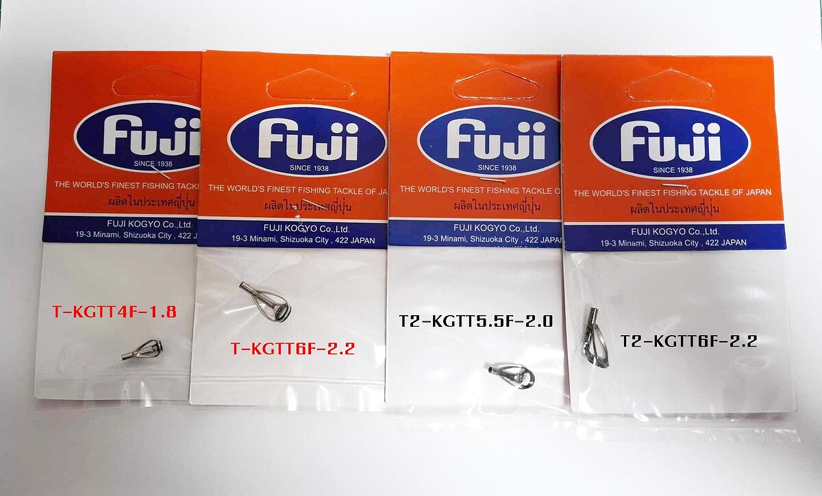 ชุดที่ 5. FUJI TIPTOP TITANIUM TZ
1. T-KGTT 4F-1.8 (แยก 500บ)
2.T-KGTT 6F-2.2 (แยก 550บ)
3.T2-KGT