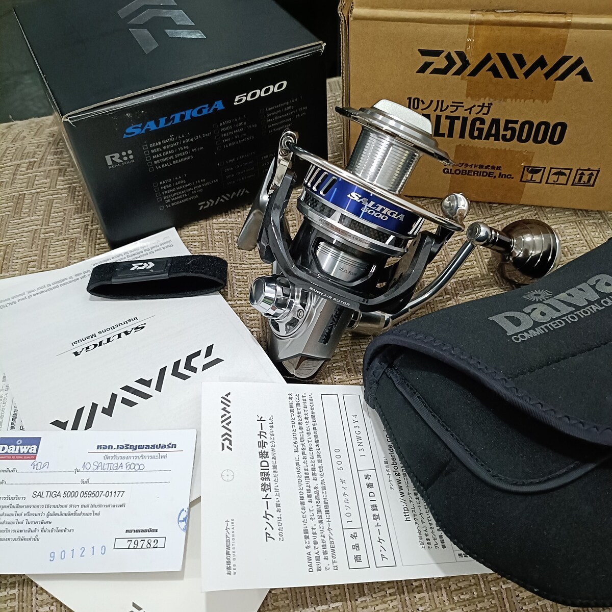 ==>รอกสปินDaiwa Saltiga 5000 