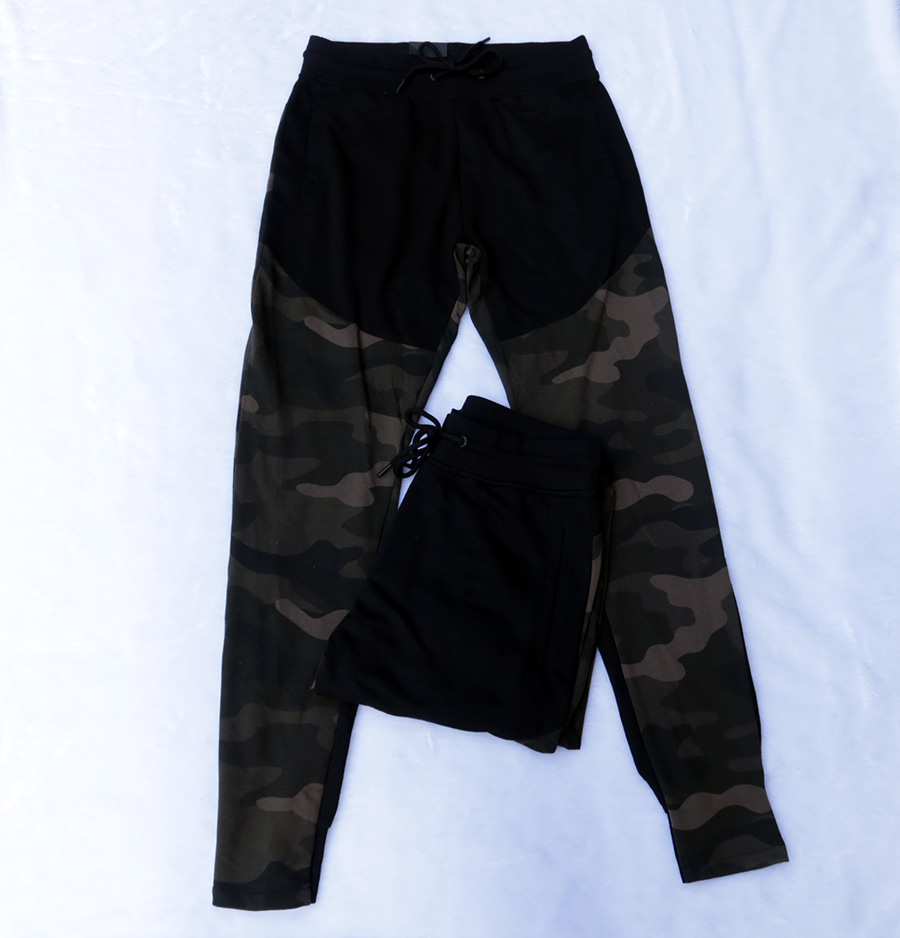 FSBN Jogger pant /S/M/L กางเกงเอวยางยืดขายาวสีทูโทนสวยใหม่หลุดโรงงาน flash