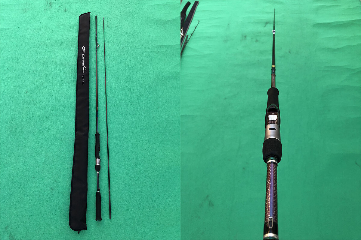 7. Daiwa Emeraldas STX EG83MH-HD คัน 2 ท่อนยาว 8'3" EGI: 2.5-4 , Line: PE0.6-1.2 คันสวยริ้วรอยผิวบาง