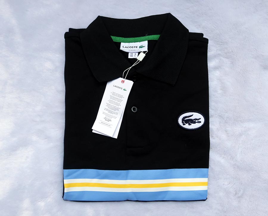 LACOSTE CLASSIC FIT /40/42/44 เสื้อยืดปกโปโล 2 สีสวยใหม่แท้ รวมส่ง kerry/flash