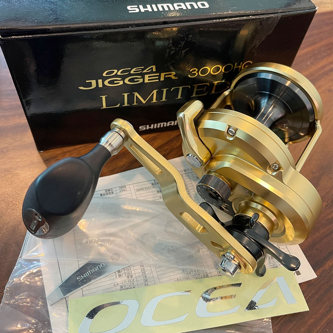 Shimano '14 OCEA JIGGER LIMITED 3000HG ดำทอง