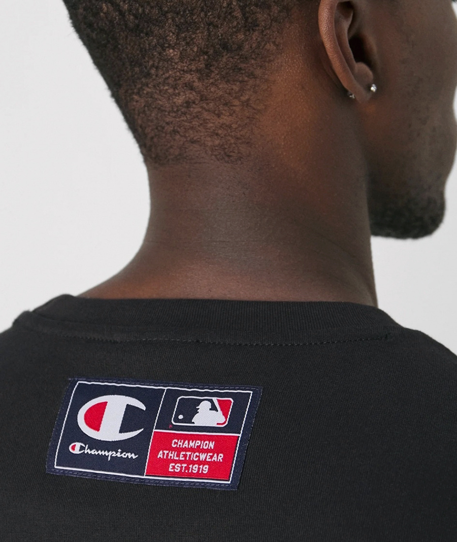 CHAMPION Major League Baseball Yankees /M 42 เสื้อยืดแขนสั้น สีสวยใหม่แท้