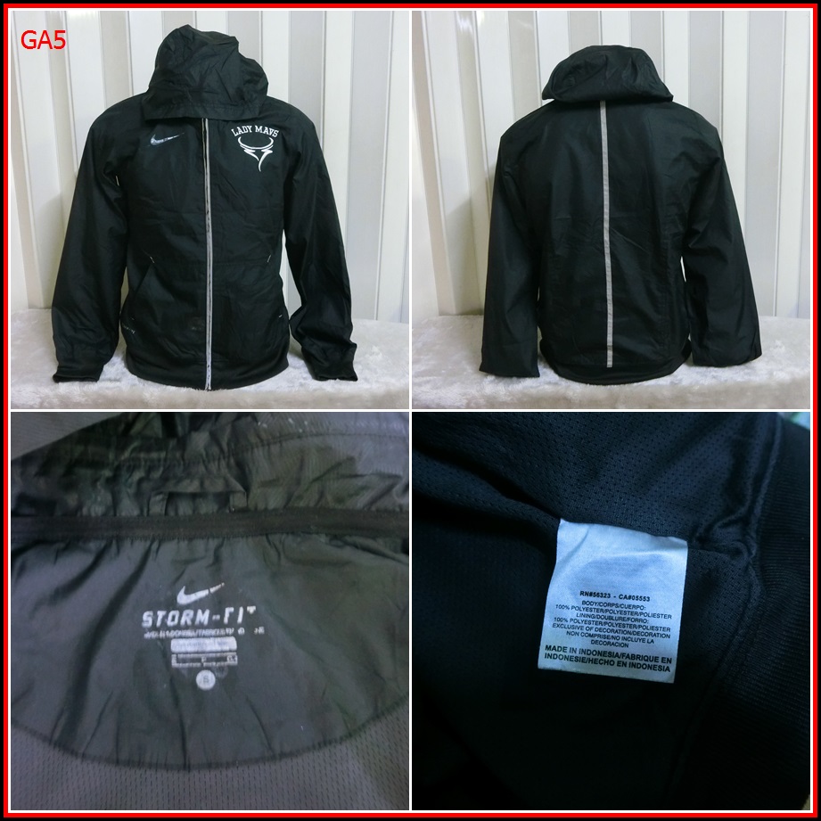 GA5.NIKE STORM-FIT - ฮู๊ด ใส่ออกทริปกลางแจ้ง ตกปลา เดินป่า แคมปิ้ง ไซ้ด์ M อก 39 นิ้ว / 28 นิ้ว   18