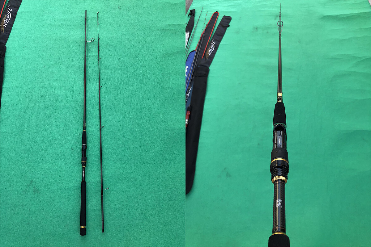 4. Daiwa LATEO 90ML คัน 2 ท่อนยาว 9 ฟุต Lure Wt: 7-35g , Line: 8-16lb , PE#0.6-1.5 คันสวยมากริ้วรอยน