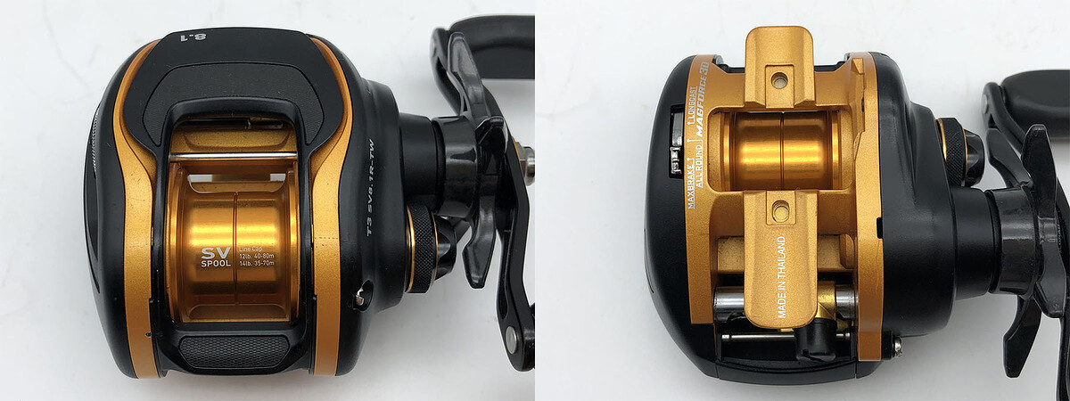 Daiwa T3 SV8.1R-TW รอกสวยริ้วรอยน้อย สปูนสวยไร้ริ้วรอย รอกสวยหมุนลื่นใช้งานปกติทุกระบบครับ รอกสวย A+