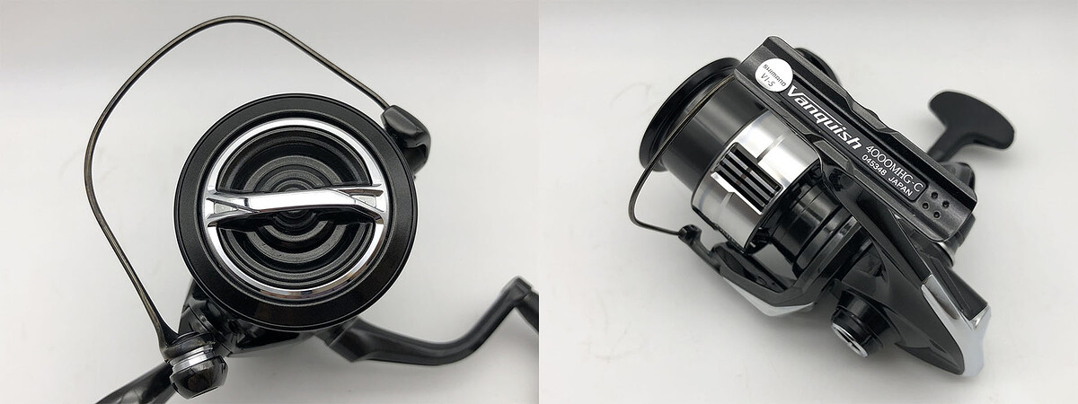 Shimano 2023 Vanquish 4000MHG รอกสวยมากๆ สปูนสวยไร้ริ้วรอย รอกสวยหมุนลื่นใช้งานปกติทุกระบบครับ พร้อม