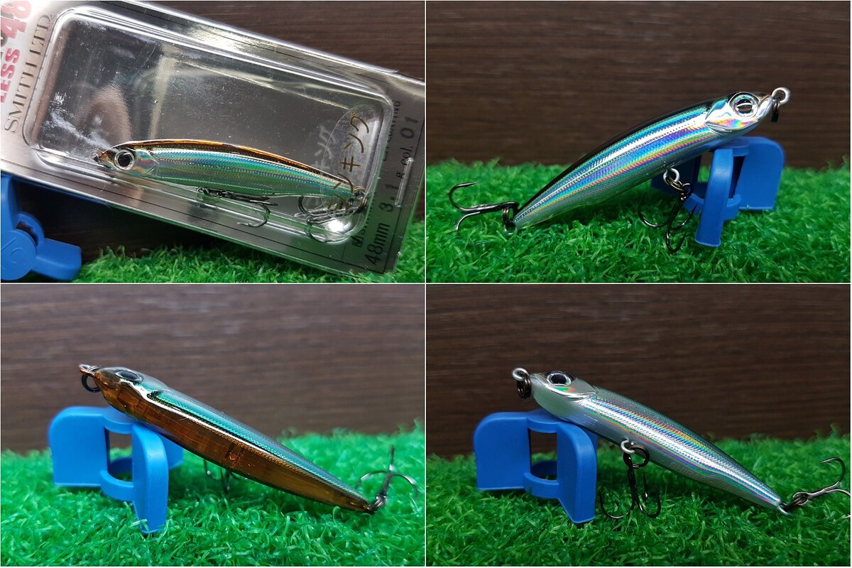 A1. SMITH SHIRASU MINNOW LIPLESS 48LLS, 3.1 g Sinking รหัสสี 01

# ราคา 475 บาท #


*ทุกรายการค