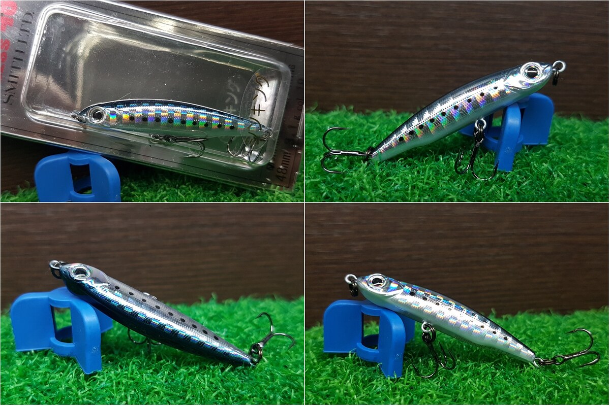 A3. SMITH SHIRASU MINNOW LIPLESS 48LLS, 3.1 g Sinking รหัสสี 19

# ราคา 475 บาท #


*ทุกรายการค