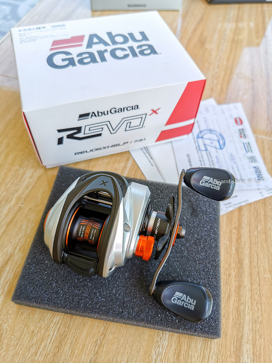  ✅ ✅ รุ่นใหม่ Abu Garcia REVO 5X หมุนขวา รอบ 7.3:1  สวยๆ 