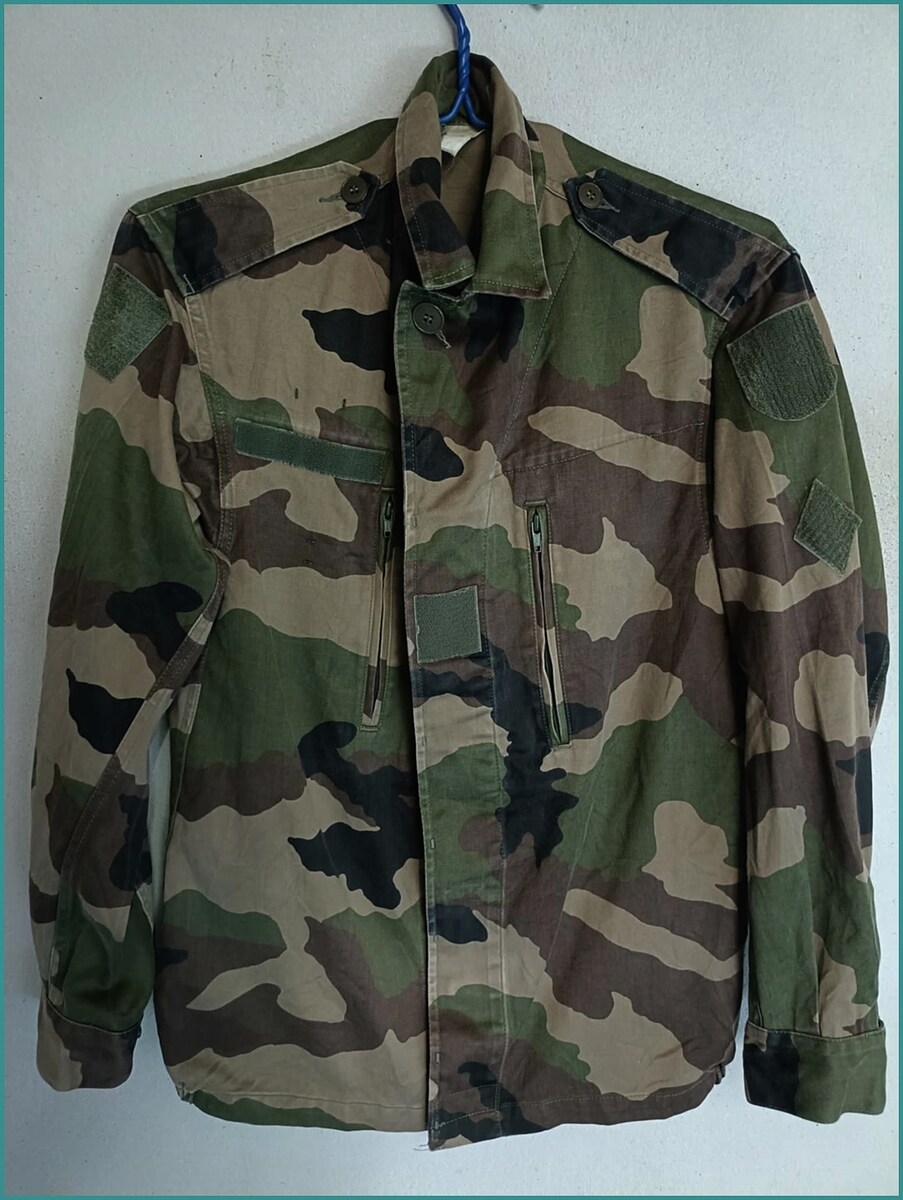 เสื้อทหารฝรั่งเศส Genuine French Army F2 Combat Jacket : อก 40 นิ้ว