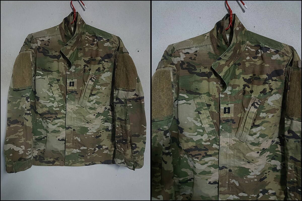 เสื้อทหาร US ARMY ลายพราง SCORPION OCP SIZE:37-41