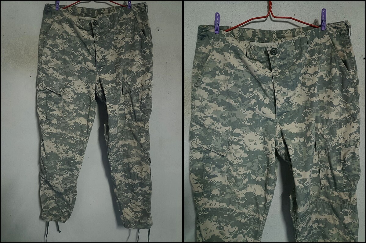 กางเกงทหาร US.ARMY  ลายพรางดิจิตอล ACU   Size: 35-39 นิ้ว (N0.2)