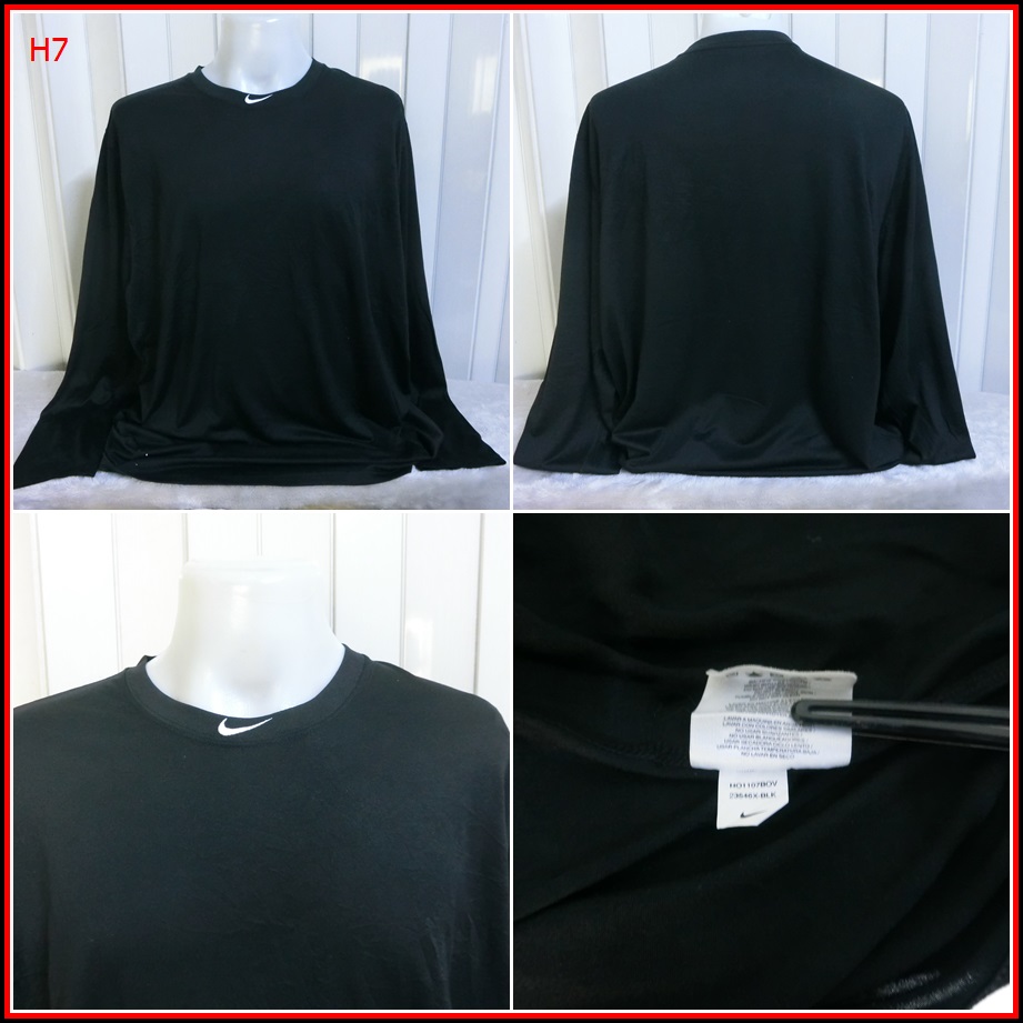 H7. เสื้อ OUTDOOR NIKE / DRI-FIT  มือสอง สำหรับใส่ออกทริปกลางแจ้ง ตกปลา เดินป่า แคมปิ้ง   ไซ้ด์ 3XL 