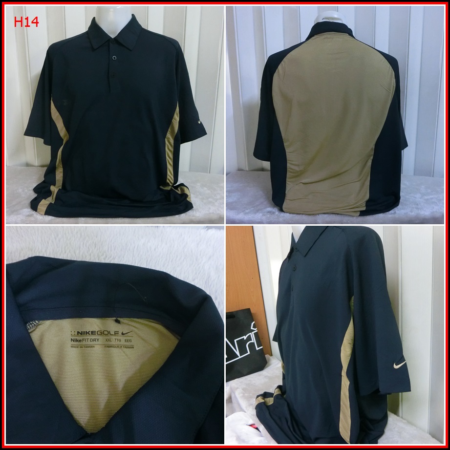 H14. เสื้อ OUTDOOR NIKE / DRI-FIT  มือสอง สำหรับใส่ออกทริปกลางแจ้ง ตกปลา เดินป่า แคมปิ้ง  ไซ้ด์ 2XL 