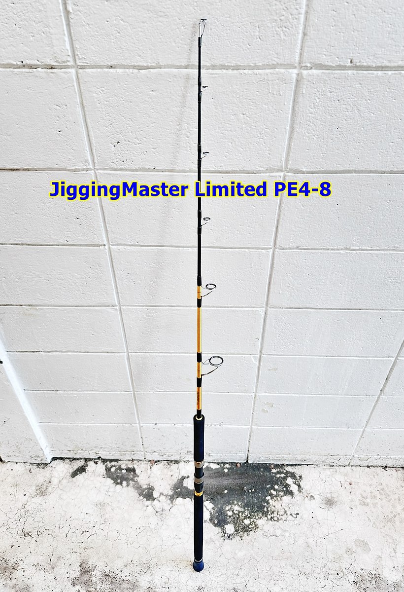 คันบิ้วสปินจิ๊ก-ตกบึก-ทะเล-หน้าดิน...Jiggingmaster Limited PE4-8