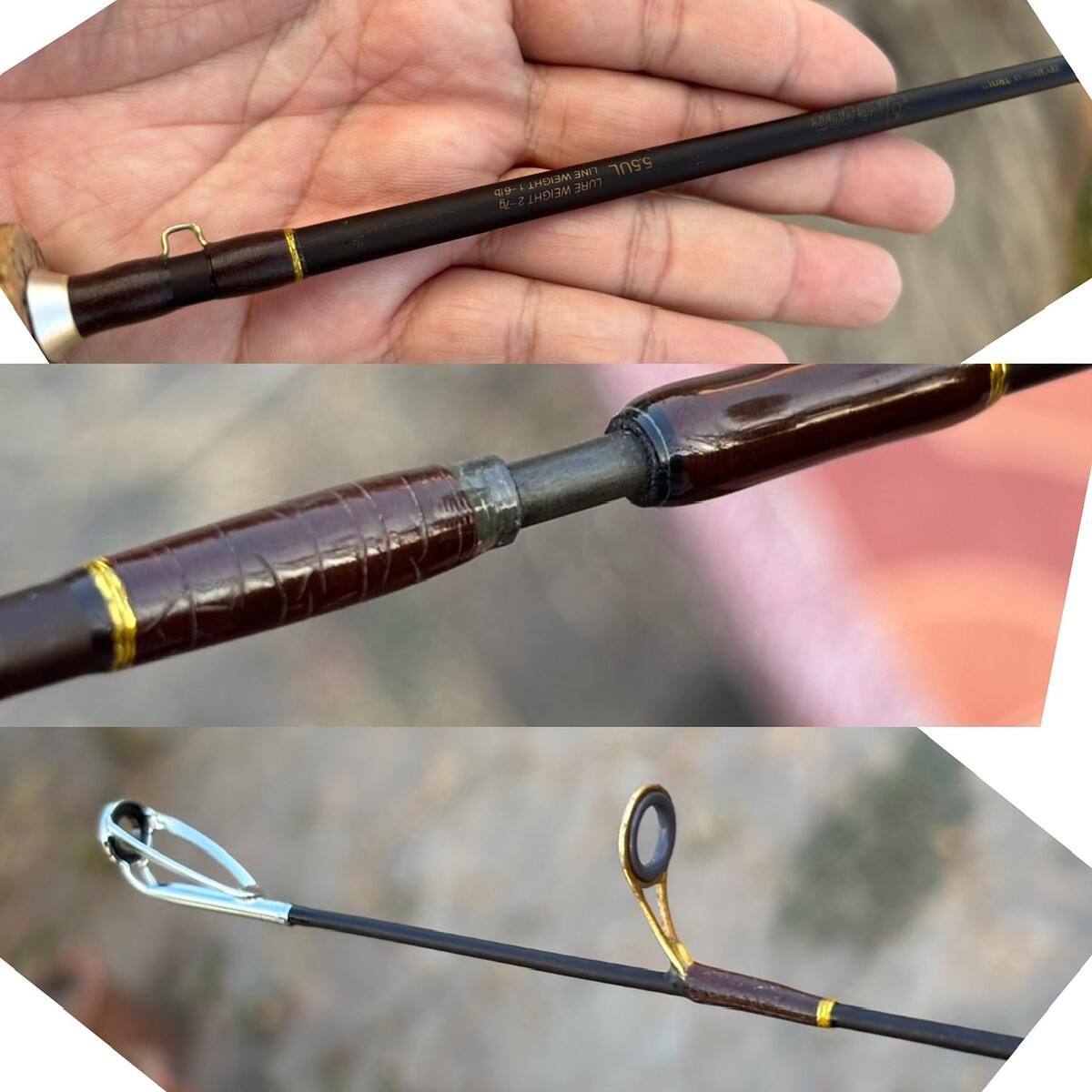 ขายคัน UL ปลายหัก
Oricon technical Trout 5.5 / 1-6lb