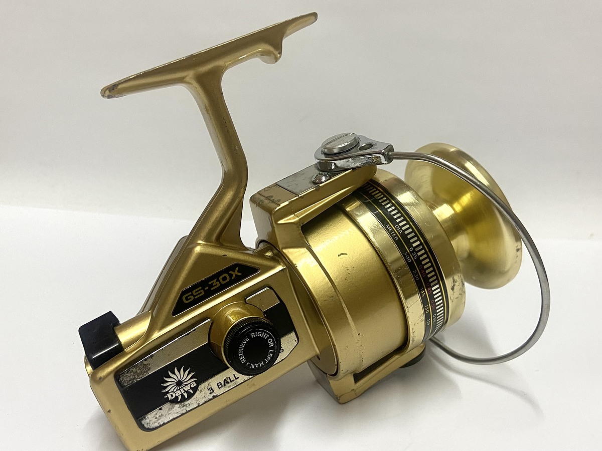 รอกDAIWA GS30X made in japan มือสอง มีรอยคราบน้ำที่