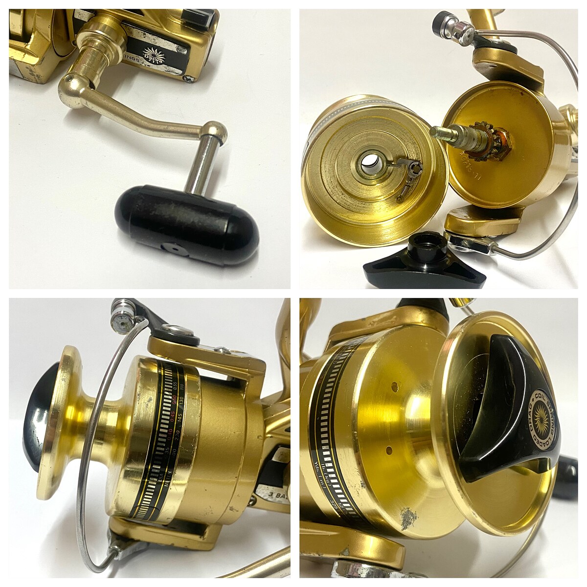 รอกDAIWA GS30X made in japan มือสอง มีรอยคราบน้ำที่