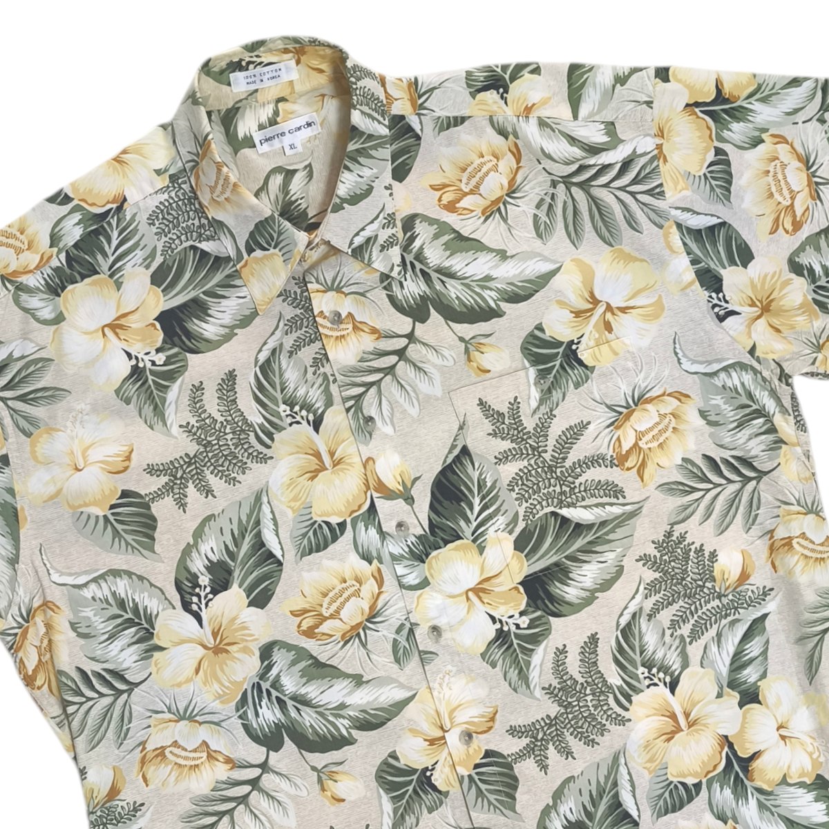 Pierre Cardin งามนอก Made in Korea ลายต่อหน้าอกสวยงามครับTropical Print Hawaiian