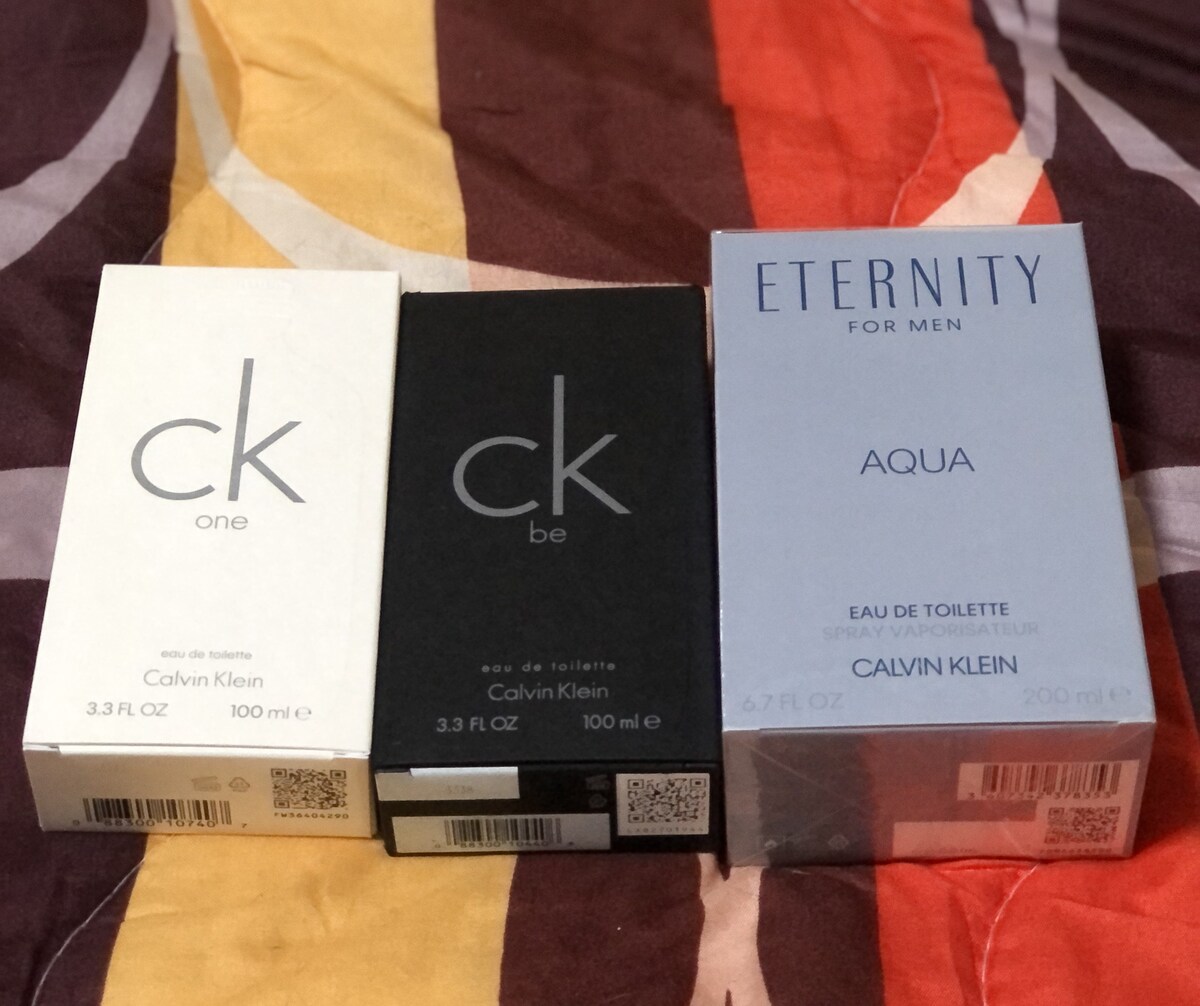 Ck one.  650.  บาท 100 ml


Ck be.    650.  บาท 100 ml

Eternity for men Aqua.       1190.  200