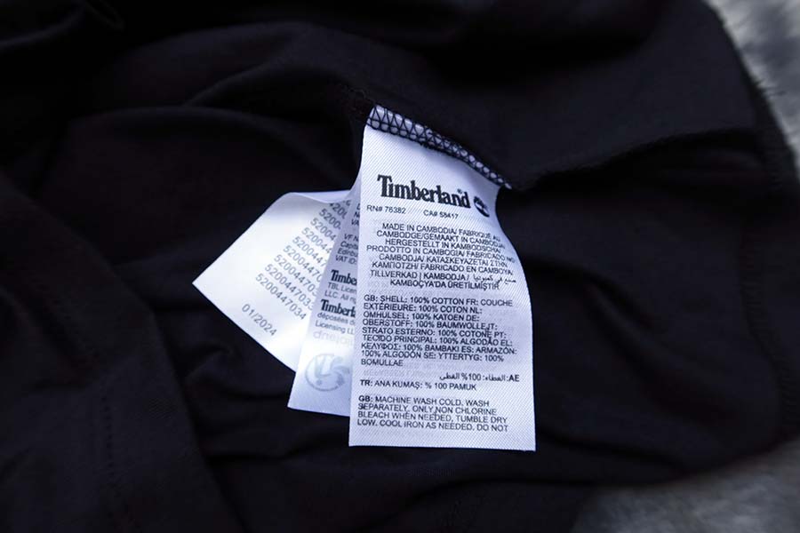 TIMBERLAND STACK LOGO T-SHIRT
